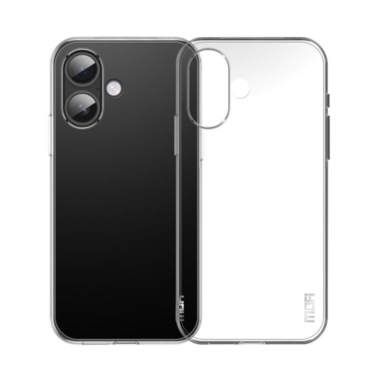For iPhone 17 MOFI Ming Series Ultra-thin TPU Phone Case(Transparent)