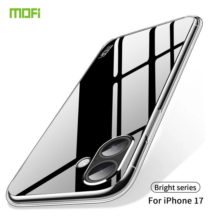 For iPhone 17 MOFI Ming Series Ultra-thin TPU Phone Case(Transparent)