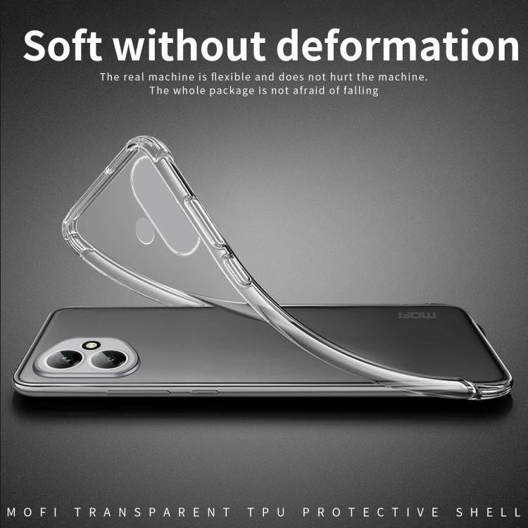 For iPhone 17 MOFI Ming Series Ultra-thin TPU Phone Case(Transparent)