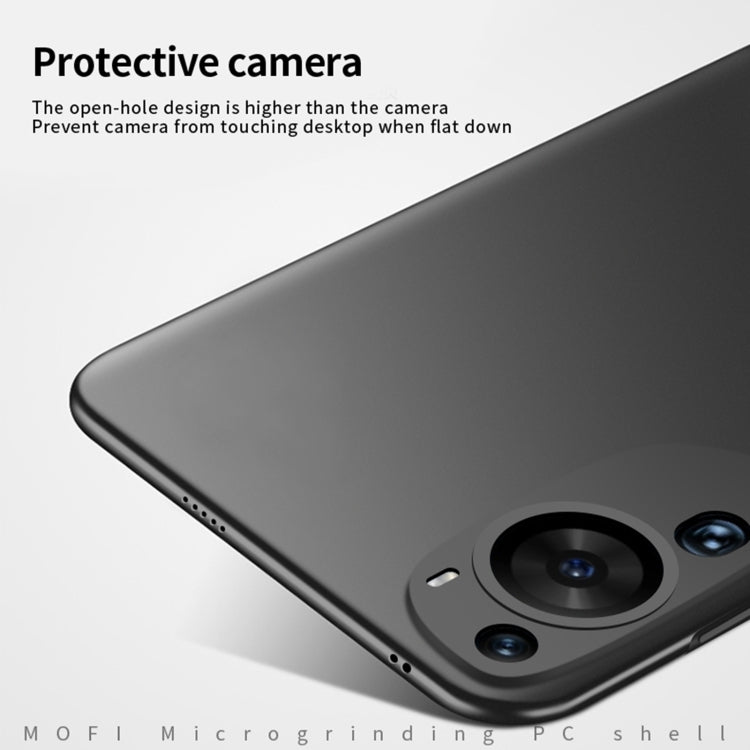 For Huawei P60 Art MOFI Frosted PC Ultra-thin Hard Phone Case(Blue)