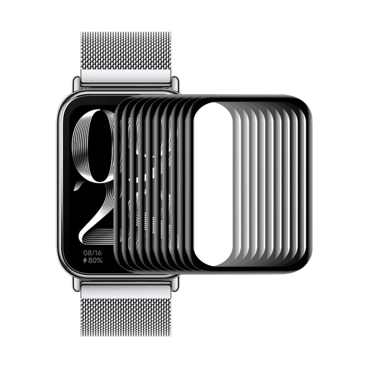 For Xiaomi Mi Band 8 Pro 10pcs ENKAY ENKAY 3D Full Coverage Soft PC Edge PMMA HD Screen Film