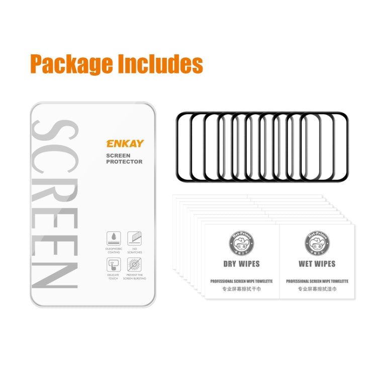 For Xiaomi Mi Band 8 Pro 10pcs ENKAY ENKAY 3D Full Coverage Soft PC Edge PMMA HD Screen Film - free shipping - PMC TechLife - Order now!