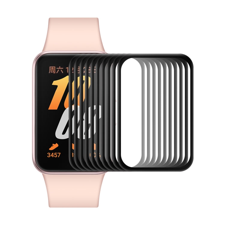 For Redmi Band 3 10pcs ENKAY ENKAY 3D Full Coverage Soft PC Edge PMMA HD Screen Film