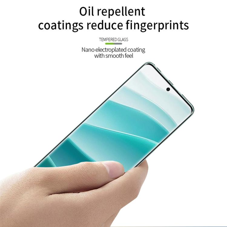 For Redmi Note 14 Pro 5G /14 Pro+ 5G PINWUYO 9H 3D Hot Bending Tempered Glass Film(Black)