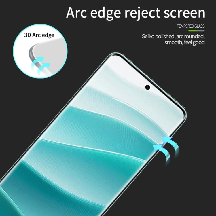 For Redmi Note 14 Pro 5G / 14 Pro+ 5G MOFI 9H 3D Hot Bending Tempered Glass Film(Black) - Note 14 Pro+ Tempered Glass by MOFI | Online Shopping South Africa | PMC Jewellery | Buy Now Pay Later Mobicred