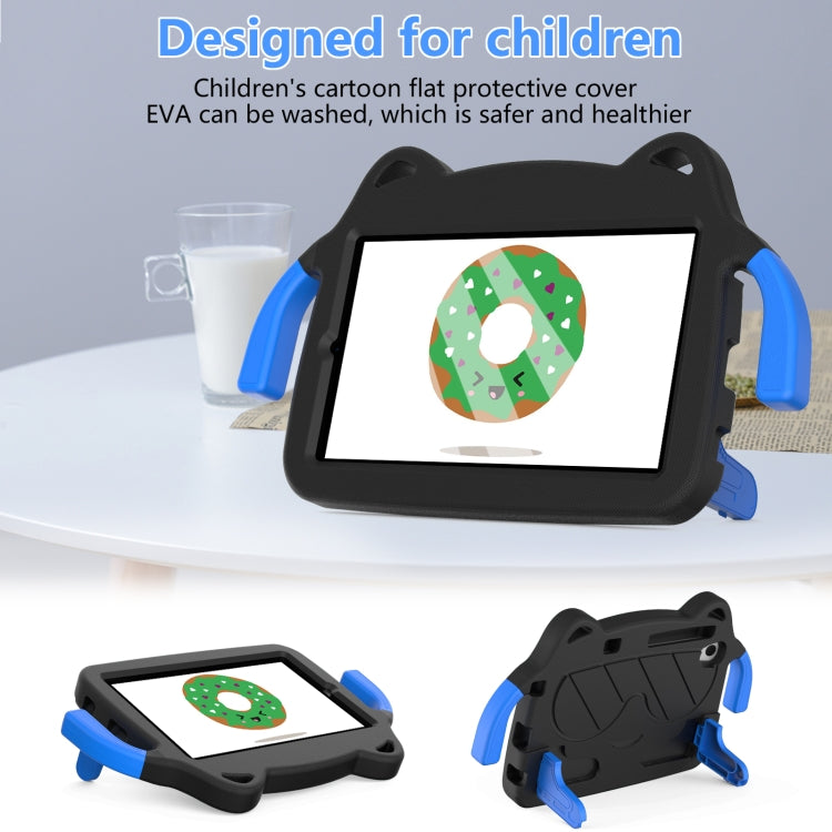 For Lenovo Tab M8 TB-300FU/TB-300XU 4rd Gen Ice Baby EVA Shockproof Hard PC Tablet Case(Black+Blue)