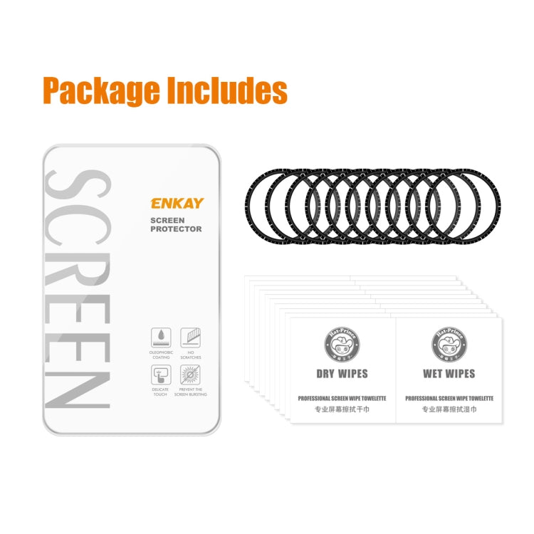 For Garmin Forerunner 945 10pcs ENKAY 3D Full Coverage Soft PC Edge PMMA HD Screen Protector Film - free shipping - PMC TechLife - Order now!