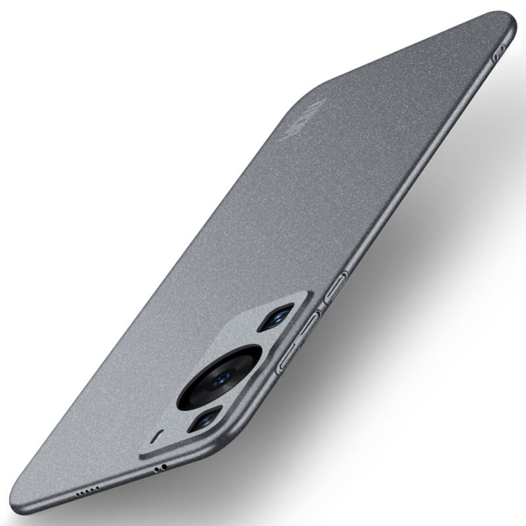 For Huawei P60 / P60 Pro MOFI Fandun Series Frosted PC Ultra-thin All-inclusive Phone Case(Gray)