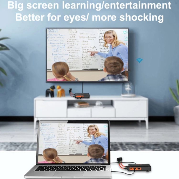 900S Pro Wireless Screen Casting HD Video Transmitter Receiver 300m Wireless Display Dongle Adapter(UK Plug) - Adapter by PMC Jewellery | Online Shopping South Africa | PMC Jewellery | Buy Now Pay Later Mobicred
