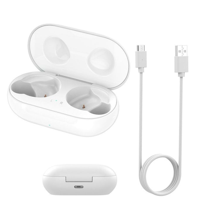 For Samsung Galaxy Galaxy Buds+ SM-R175 Wireless Earphone Charging Box(White) - Other Accessories by PMC Jewellery | Online Shopping South Africa | PMC Jewellery | Buy Now Pay Later Mobicred