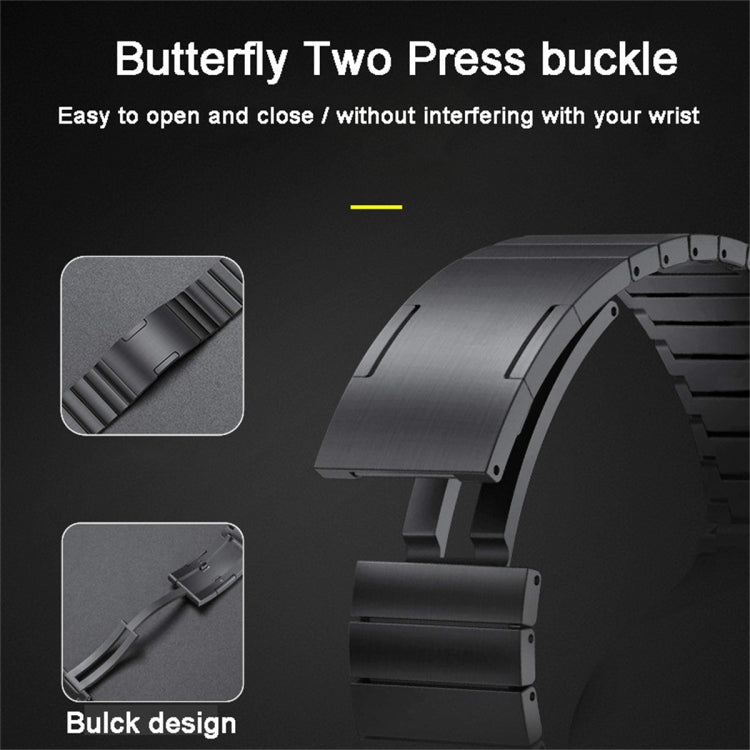 For Huawei Watch GT 2e Titanium Alloy Quick Release Watch Band(Silver)