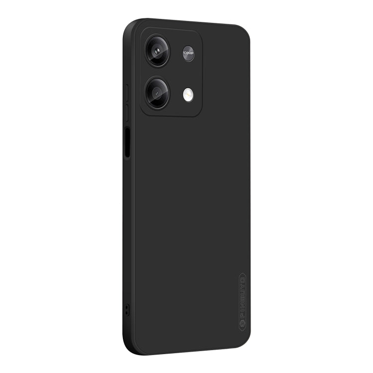 For Xiaomi Redmi Note 13 5G PINWUYO Sense Series Liquid Silicone TPU Phone Case(Black)