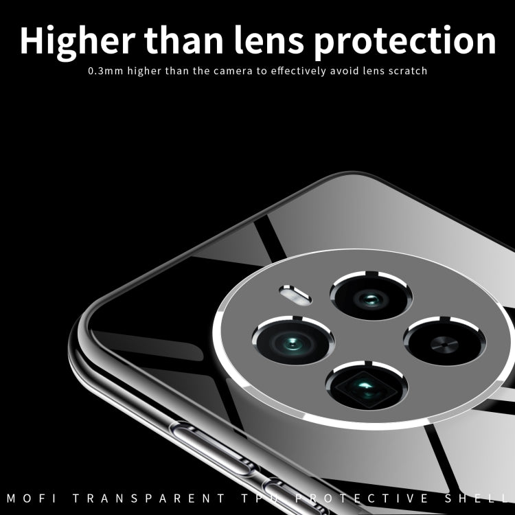 For Realme 12 Pro/ 12 Pro+ MOFI Ming Series Ultra-thin TPU Phone Case(Transparent)