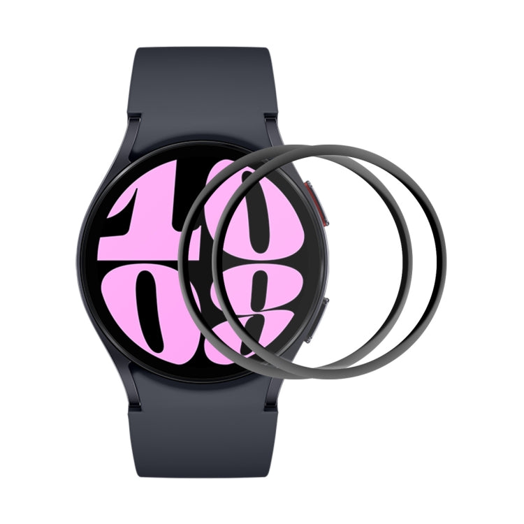 For Samsung Galaxy Watch6 / Watch7 40mm 2pcs ENKAY 3D Full Coverage Soft PC Edge PMMA HD Screen Film