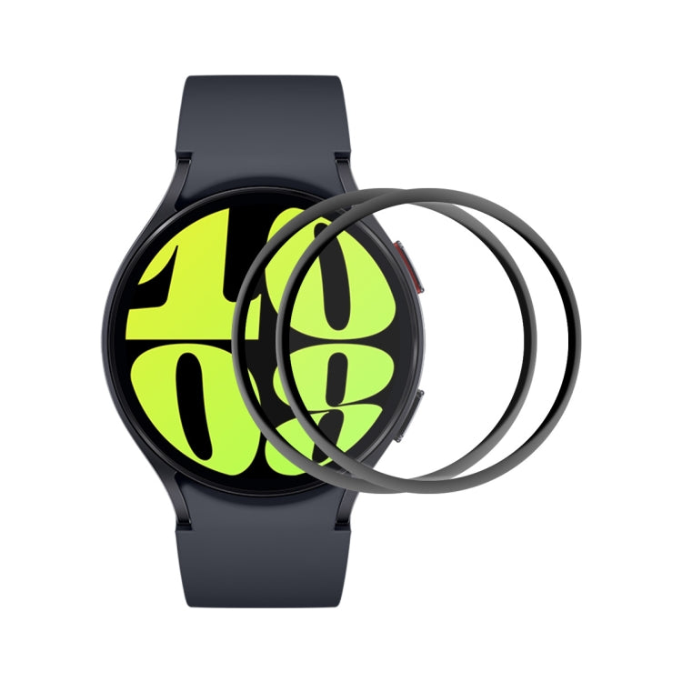 For Samsung Galaxy Watch6 / Watch7 44mm 2pcs ENKAY 3D Full Coverage Soft PC Edge PMMA HD Screen Film