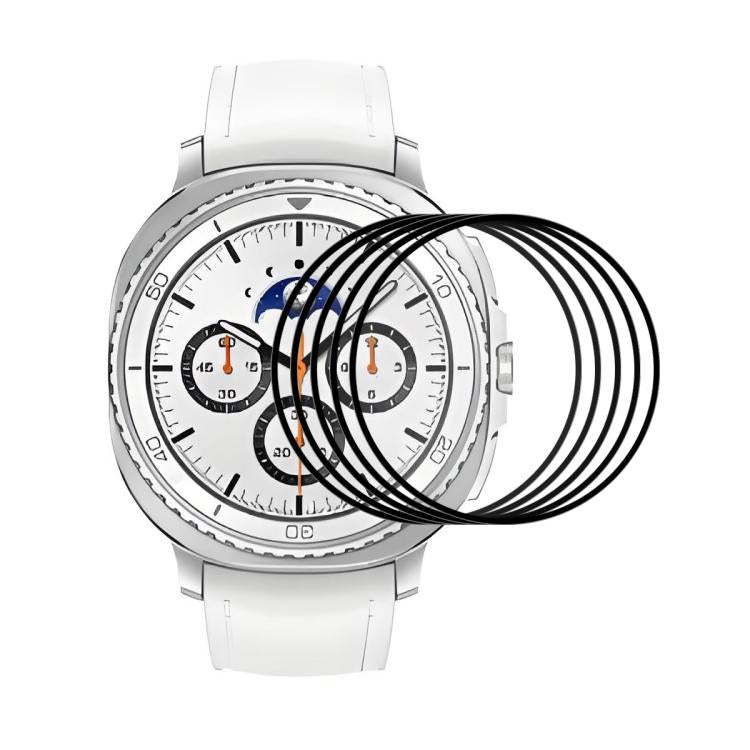 For Samsung Galaxy Watch8 Classic 46mm 5pcs ENKAY 3D Full Coverage Soft PC Edge PMMA HD Screen Film
