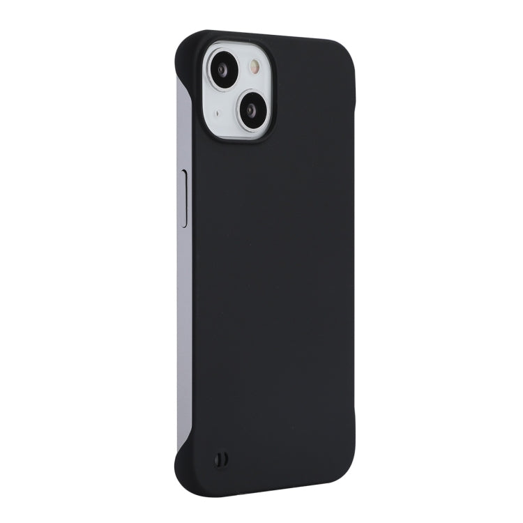 For iPhone 15 ENKAY Ultra-thin Matte Frameless PC Phone Case(Black)