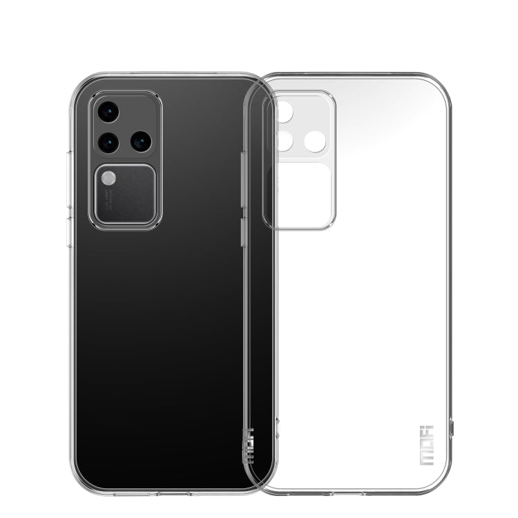 For vivo S18 Pro MOFI Ming Series Ultra-thin TPU Phone Case(Transparent)