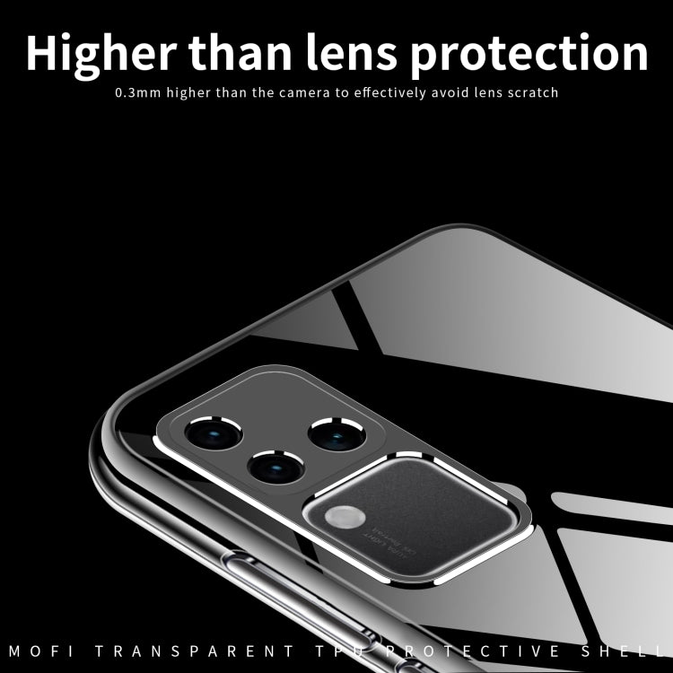 For vivo S18 Pro MOFI Ming Series Ultra-thin TPU Phone Case(Transparent)