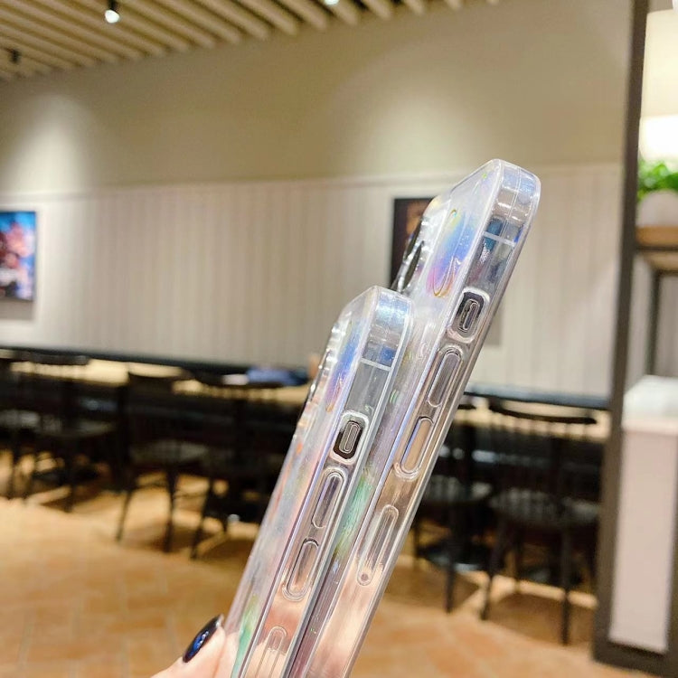 For iPhone 16 Plus Cosmic Star Glitter Epoxy TPU Phone Case(Transparent) - iPhone 16 Plus Cases by PMC TechLife | Online Shopping South Africa | PMC TechLife | Buy Now Pay Later Mobicred