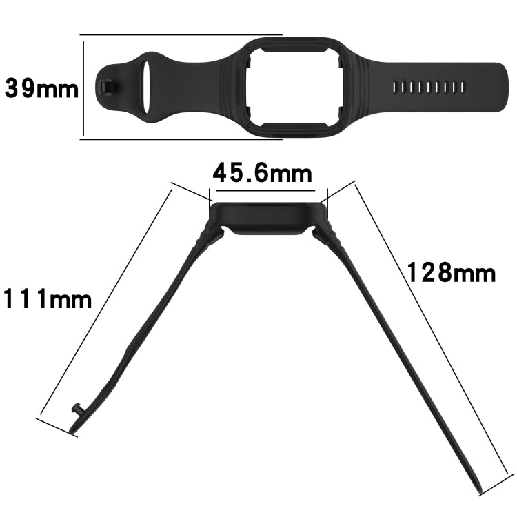 For Redmi Watch 3 Integrated Fully Enclosed Silicone Watch Band(Dark Green) - free shipping - PMC TechLife - Order now!