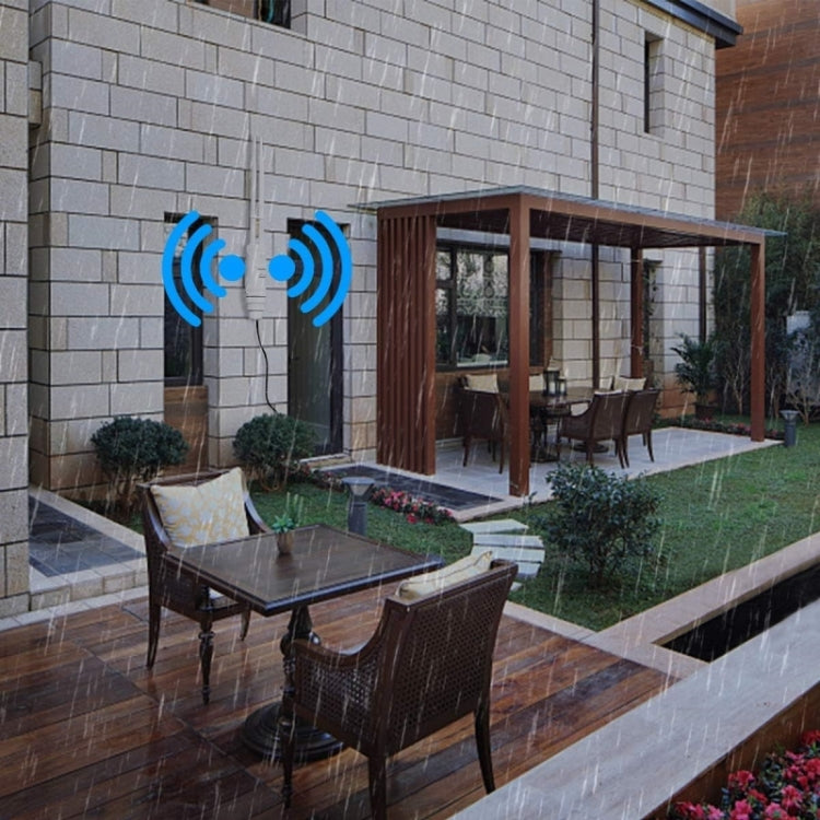 WAVLINK WN570HA1 Weatherproof 2.4+5GHz 600Mbps Outdoor WiFi Range Router Extender, Plug:AU Plug