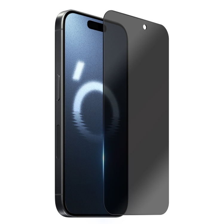 For iPhone 16 Pro NORTHJO A++ 0.3mm 28 Degree Privacy Screen Tempered Glass Film