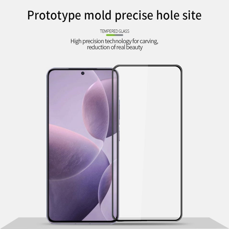 For Xiaomi Redmi K70 / K70 Pro PINWUYO 9H 3D Full Screen Explosion-proof Tempered Glass Film(Black)
