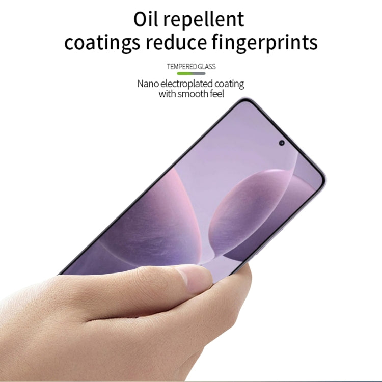 For Xiaomi Redmi K70 / K70 Pro PINWUYO 9H 3D Full Screen Explosion-proof Tempered Glass Film(Black)