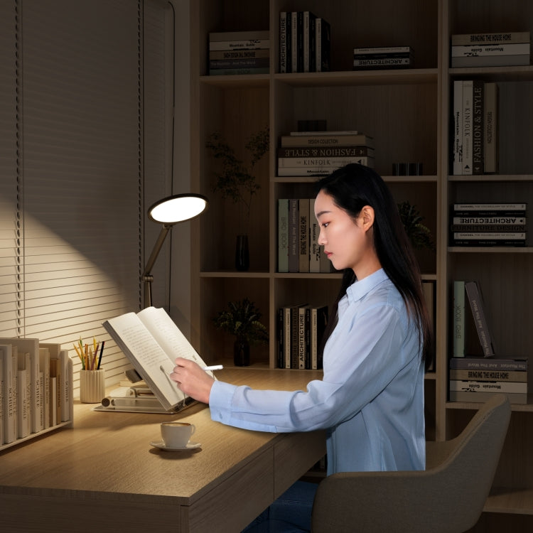 AP-2DB With Book Clips Portable Folding Laptop Adjustable Hollow Heat Dissipation Stand - Laptop Stand by PMC Jewellery | Online Shopping South Africa | PMC Jewellery | Buy Now Pay Later Mobicred