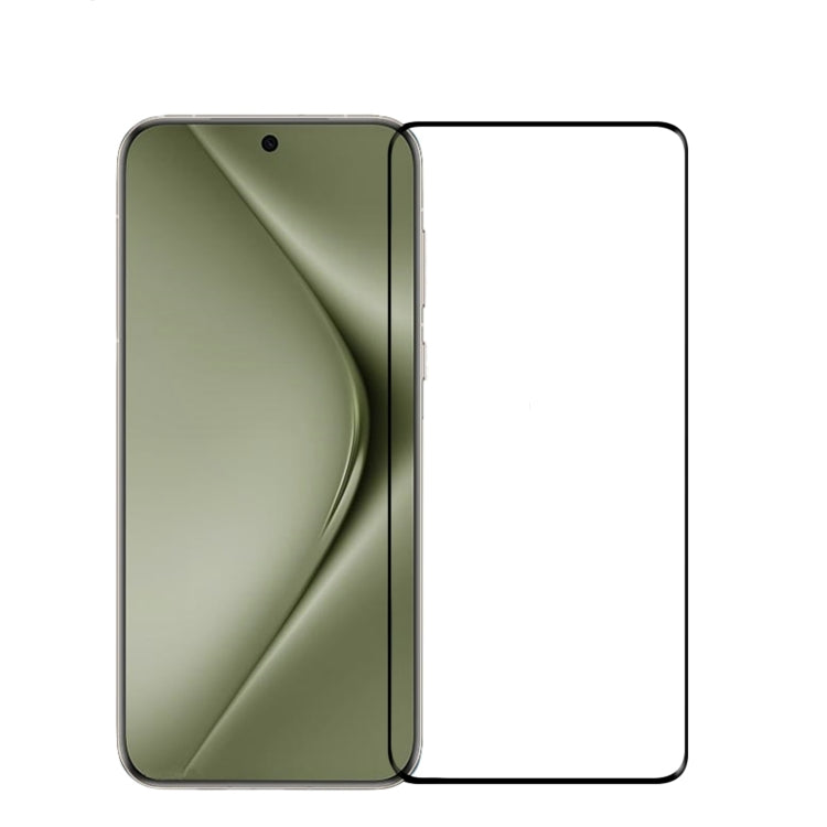 For Huawei Pura 70 Pro /70 Pro+ / 70 Ultra MOFI 9H 3D Hot Bending Tempered Glass Film(Black)