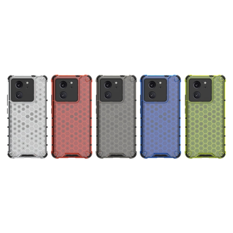 For Redmi K60 Ultra Shockproof Honeycomb Phone Case(White)
