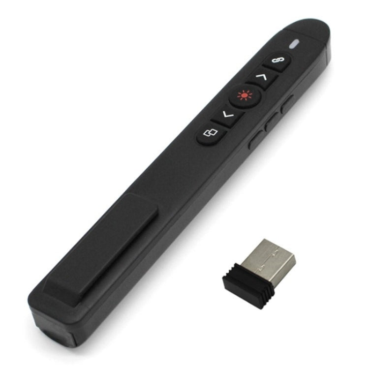 T5-H-L Red Laser Pointer Presentation Clicker 2.4GHz PPT Remote Control Presenter Flip Pen - by PMC Jewellery | Online Shopping South Africa | PMC Jewellery | Buy Now Pay Later Mobicred