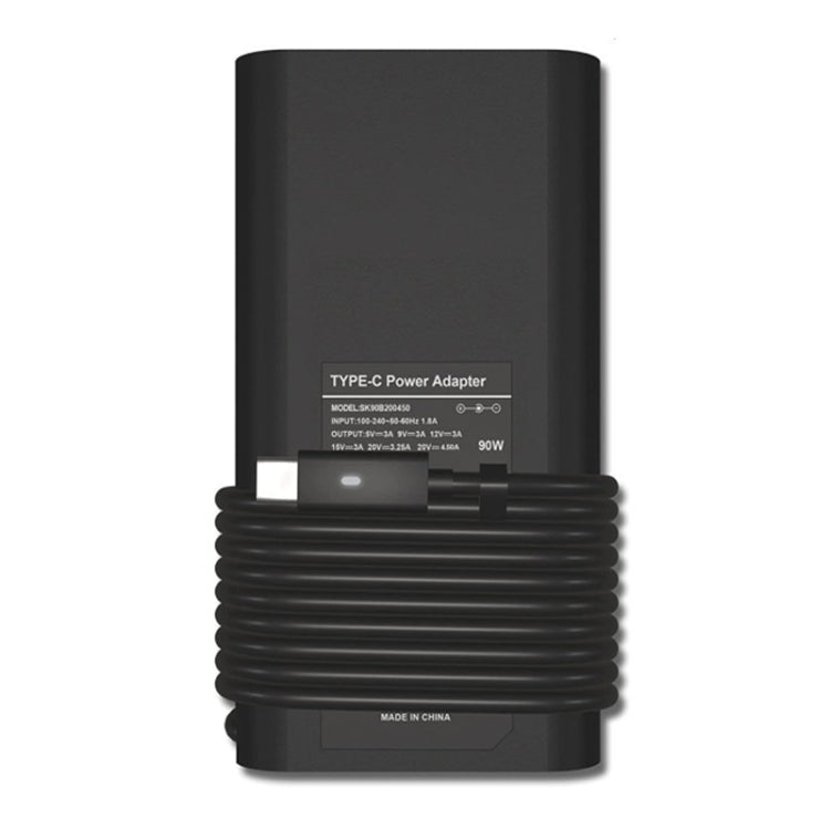 For Dell 7370 9250 9360 9365 9560 90W Charger TYPE-C USB Thunderbolt 3 Power Adapter(EU Plug)