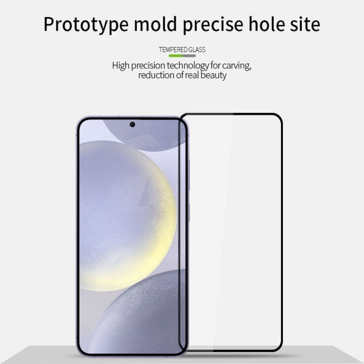 For Samsung Galaxy S24 FE 5G PINWUYO 9H 2.5D Full Screen Tempered Glass Film(Black)