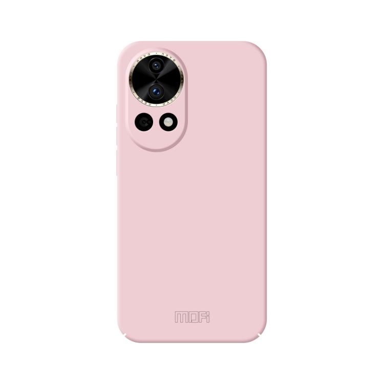 For Huawei nova 12 Pro / 12 Ultra MOFI Qin Series Skin Feel All-inclusive PC Phone Case(Pink)