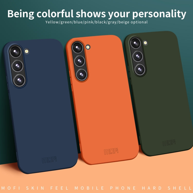 For Samsung Galaxy S24+ 5G MOFI Qin Series Skin Feel All-inclusive PC Phone Case(Gray) - Galaxy S24+ 5G Cases by MOFI | Online Shopping South Africa | PMC Jewellery | Buy Now Pay Later Mobicred