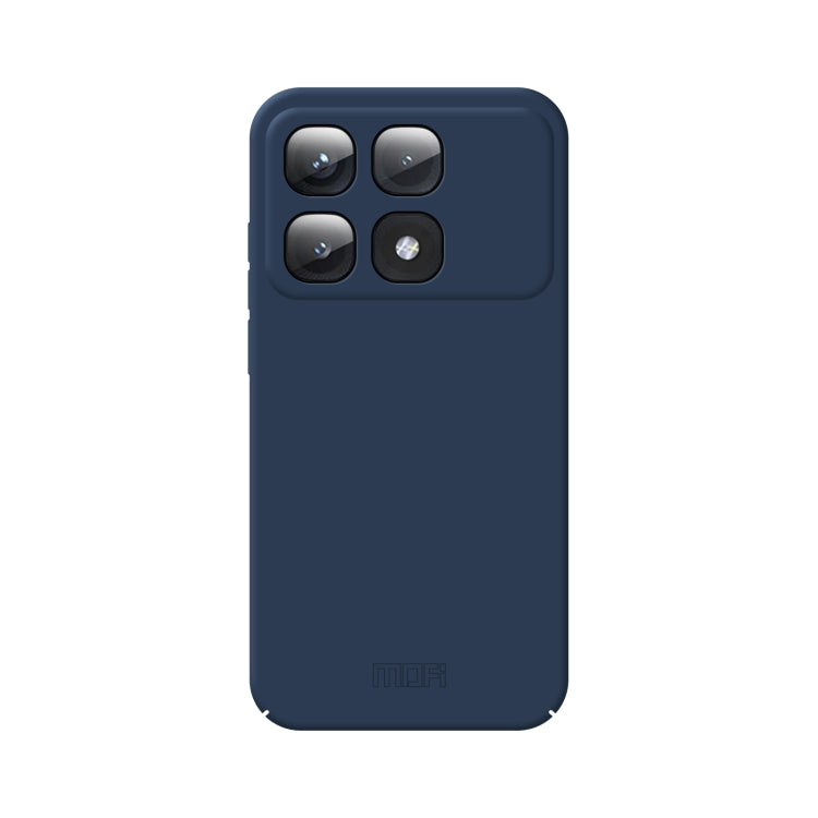 For Xiaomi Redmi K70 Ultra MOFI Qin Series Skin Feel All-inclusive PC Phone Case(Blue)