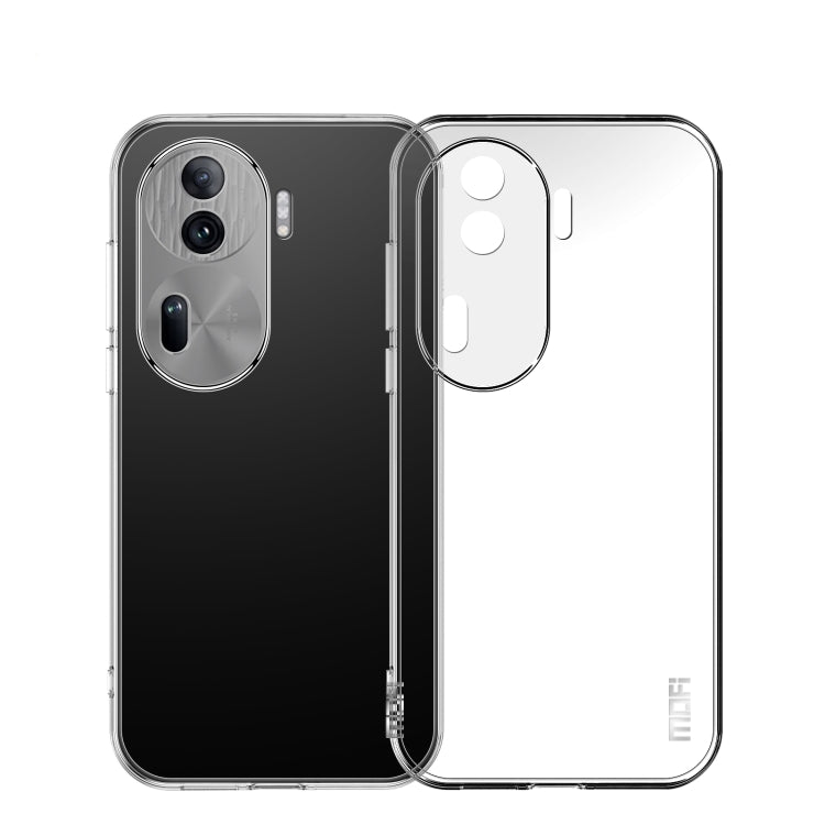 For OPPO Reno11 Pro China MOFI Ming Series Ultra-thin TPU Phone Case(Transparent)