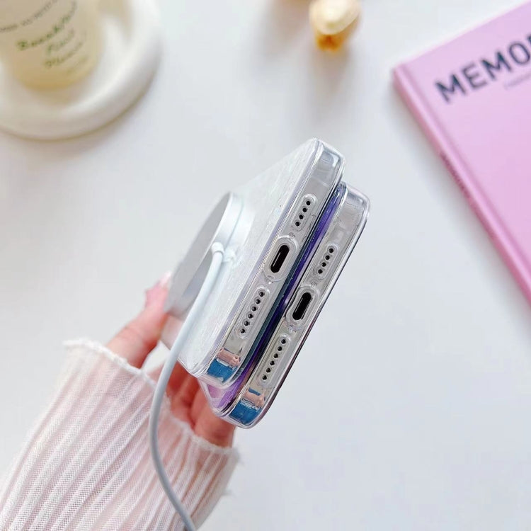 For iPhone 14 Pro Max Shell Texture MagSafe TPU Phone Case(Dazzling) - iPhone 14 Pro Max Cases by PMC TechLife | Online Shopping South Africa | PMC TechLife