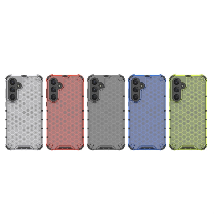 For Samsung Galaxy A55 Shockproof Honeycomb Phone Case(Red) - Galaxy Phone Cases by PMC TechLife | Online Shopping South Africa | PMC TechLife