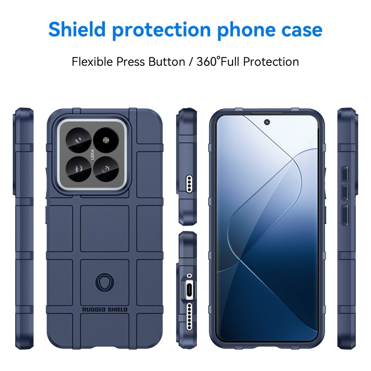 For Xiaomi 14 Full Coverage Shockproof TPU Phone Case(Blue)
