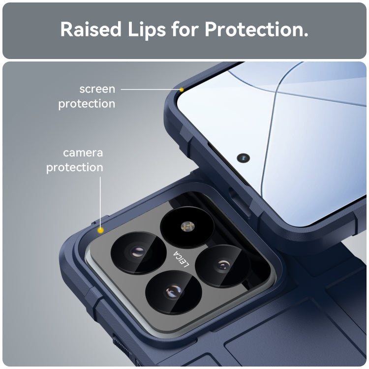 For Xiaomi 14 Full Coverage Shockproof TPU Phone Case(Blue) - free shipping - PMC TechLife - Order now!