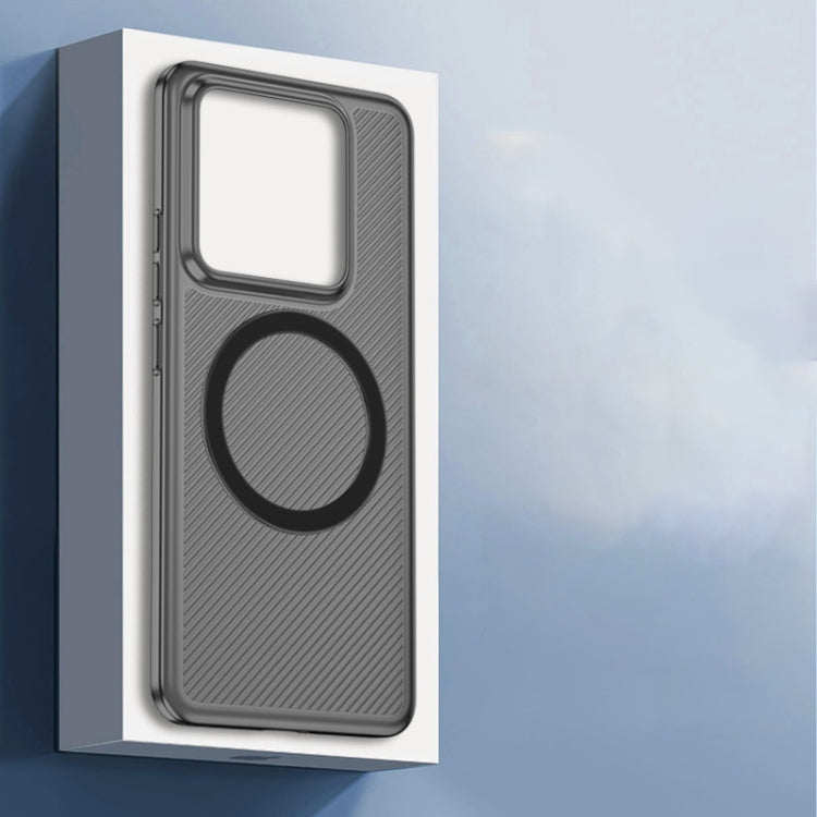 For Xiaomi 14 Pro MagSafe Frosted PP Shockproof Phone Case(Grey) - free shipping - PMC Jewellery - Order now!