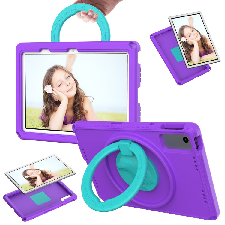 For Lenovo M10 Plus Gen3 TB-125F 10.6 EVA Hybrid PC Shockproof Tablet Case(Purple) - Lenovo by PMC TechLife | Online Shopping South Africa | PMC TechLife | Buy Now Pay Later Mobicred