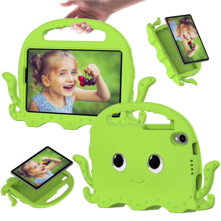 For TCL Tab 8 LE / WiFi 2023 Octopus Style EVA Hybrid PC Shockproof Tablet Case with Strap(Grass Green) - Others by PMC TechLife | Online Shopping South Africa | PMC TechLife | Buy Now Pay Later Mobicred