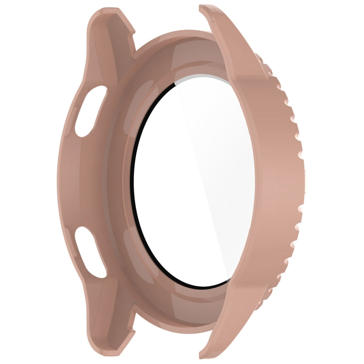 For Xiaomi Watch S3 PC + Tempered Film Integrated Watch Protective Case(Pink)