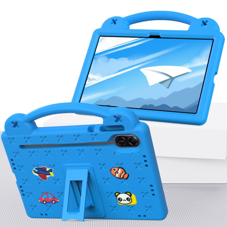 For Honor Pad X9 / X9 2024 Handle Kickstand Children EVA Shockproof Tablet Case(Sky Blue) - free shipping - PMC Jewellery - Order now!