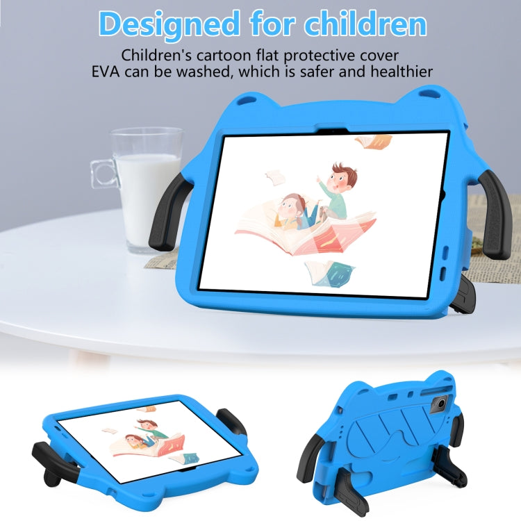 For DOOGEE T30 Pro 11 2023 Ice Baby EVA Shockproof Hard PC Tablet Case(Sky Blue+Black)