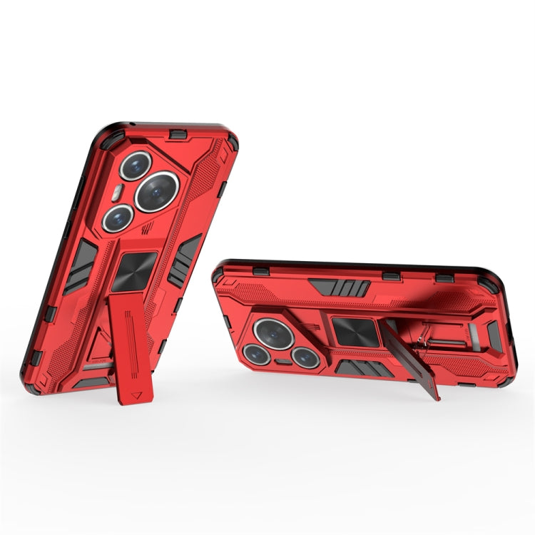 For Huawei Pura 70 Supersonic Armor PC Hybrid TPU Phone Case(Red)